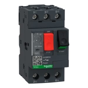 6A ‐ 10 A, TP, Motor Protection Circuit Breaker, thermal magnetic, screw clamp terminals -Schneider Electric
